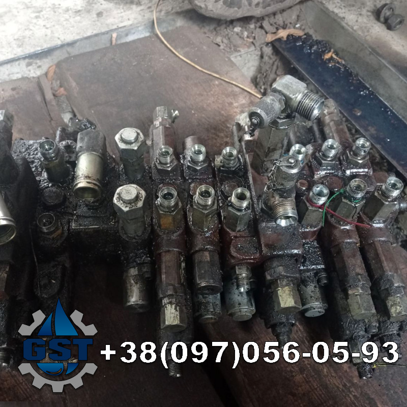 Ремонт гідророзподільника Case 421F