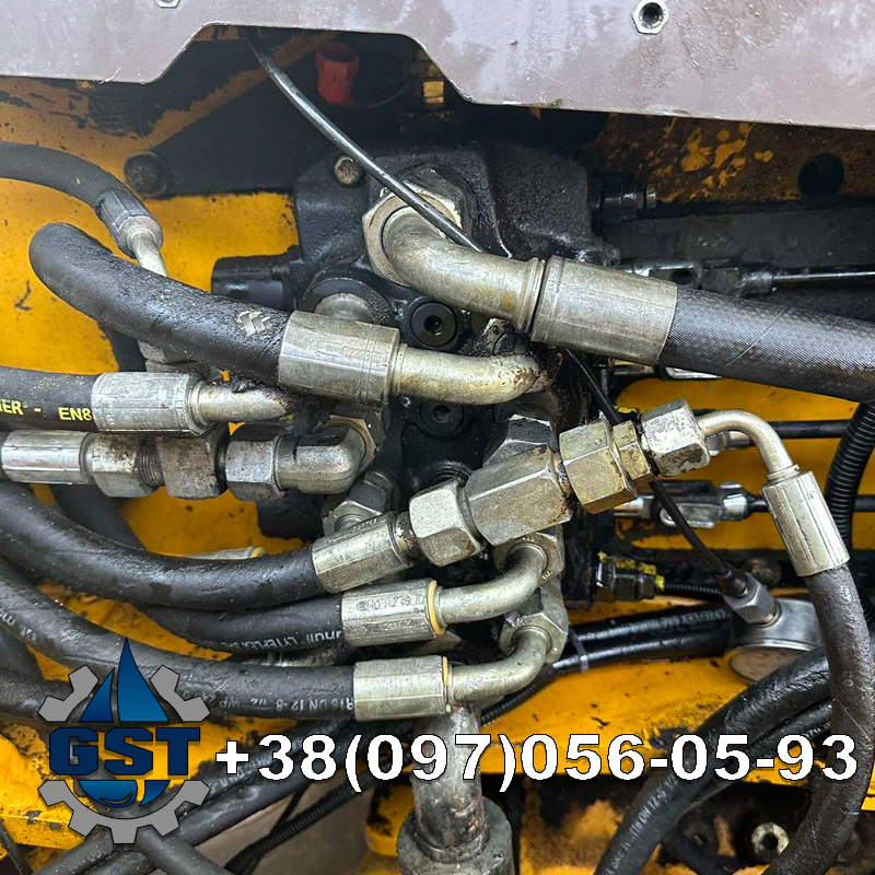 Ремонт гідророзподільника Case 580SN