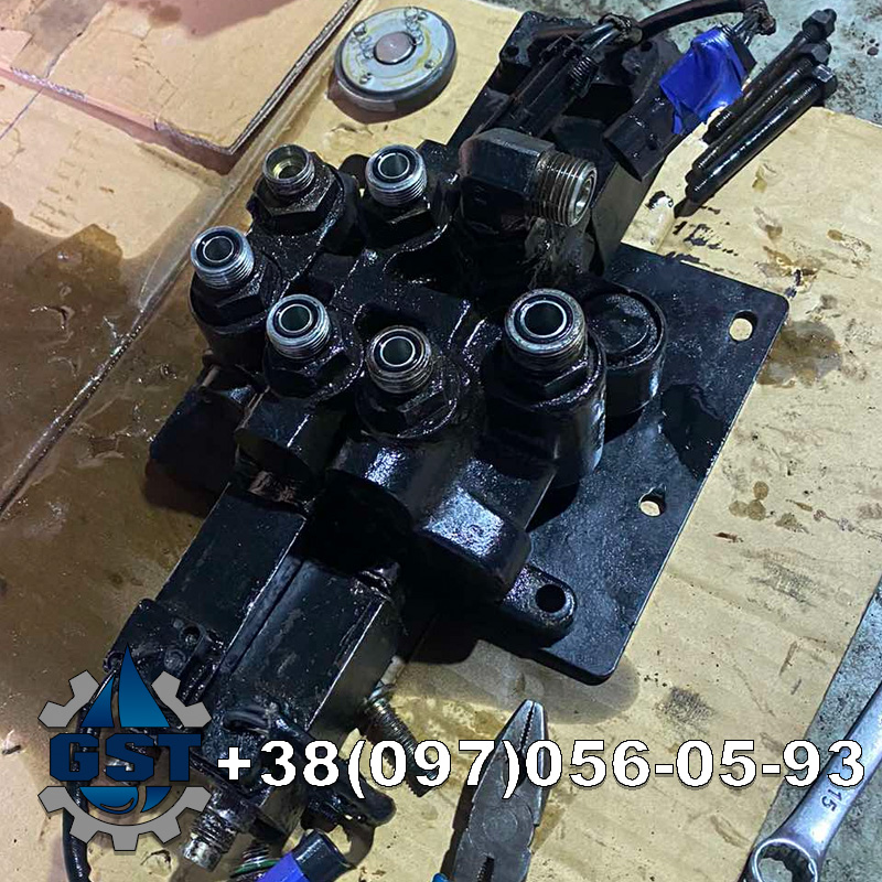Ремонт гідророзподільника Case 580SN WT