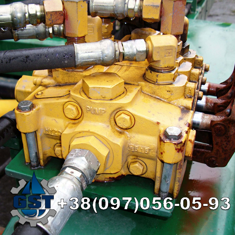 Ремонт гідророзподільника CAT CB64