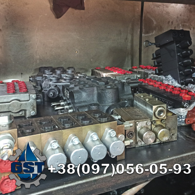 Ремонт гідророзподільника New Holland SP300F