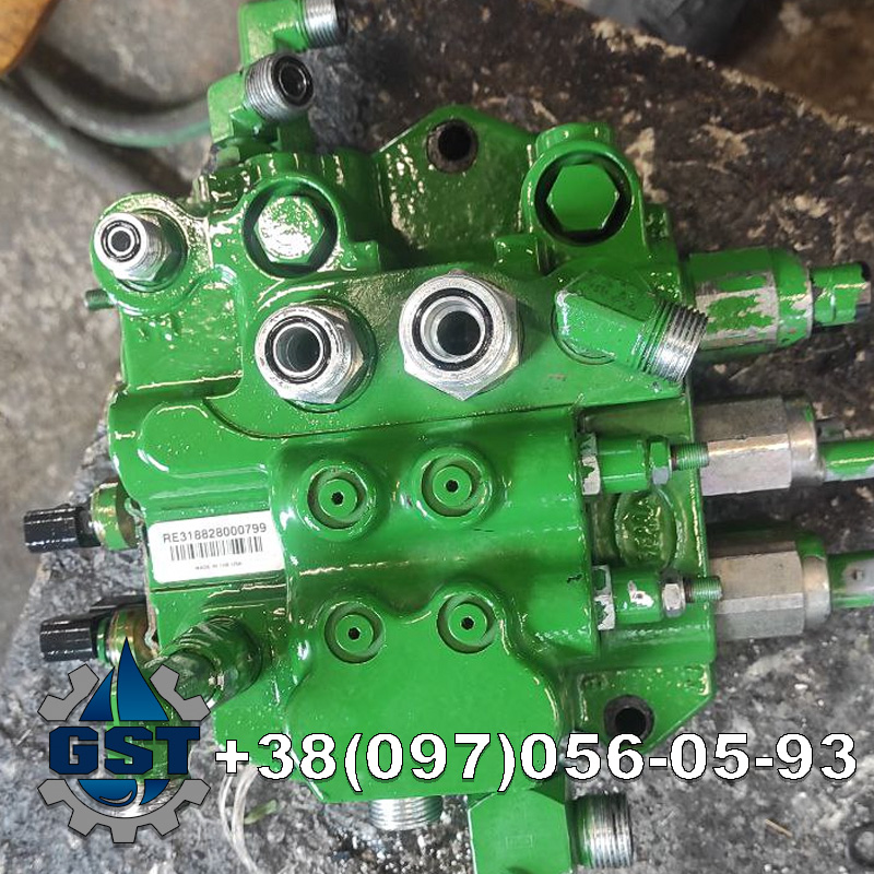 Ремонт гідророзподільника Bobcat 453