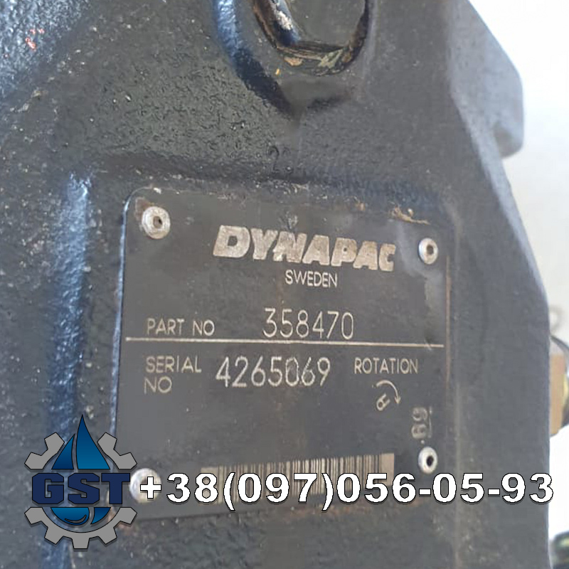 Ремонт гидромотора Dynapac