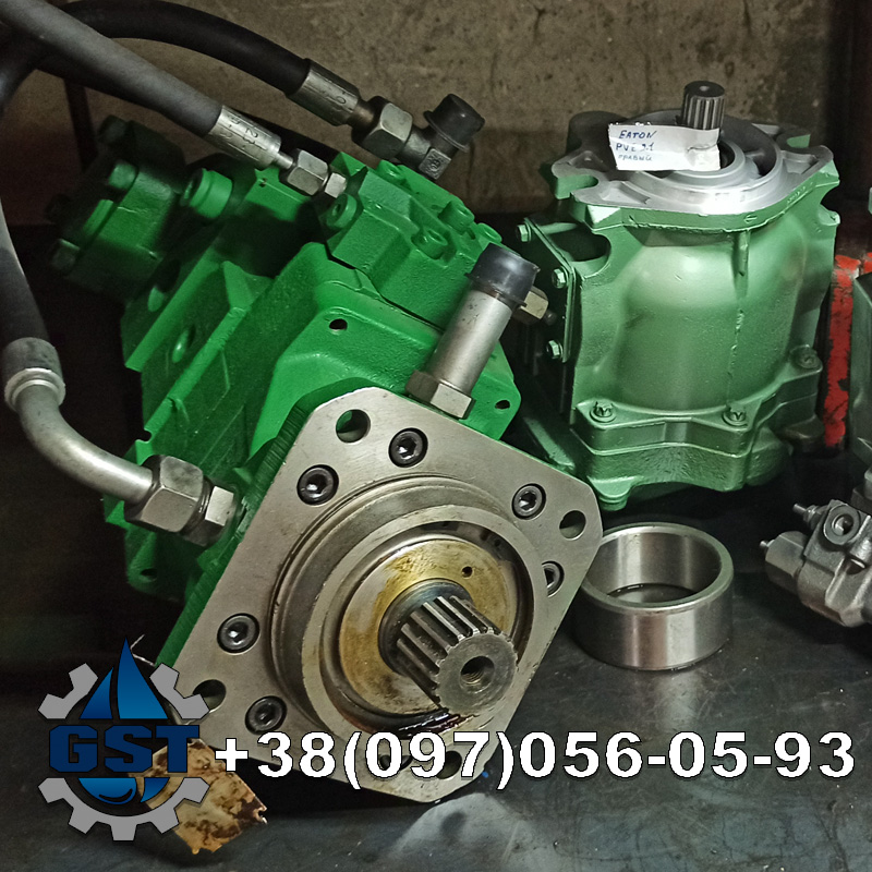 Ремонт гидронасоса гидромотора John Deere 670B Ремонт гидронасоса гидромотора John Deere 670B