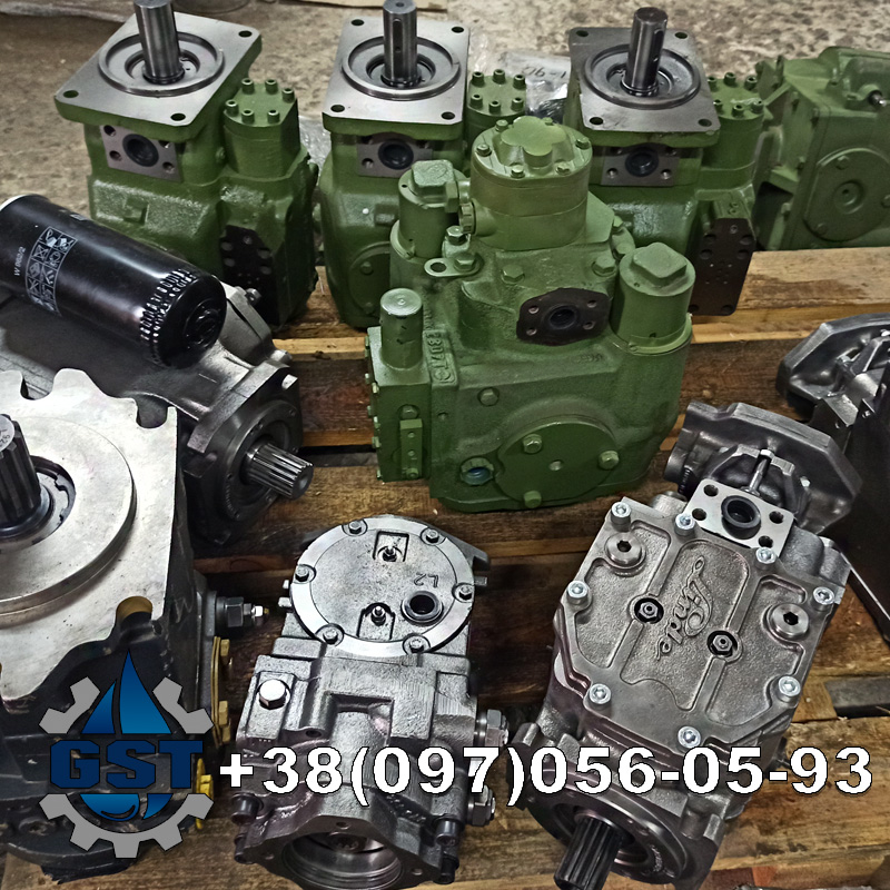 **Ремонт гидронасоса AH221228 для техники John Deere**