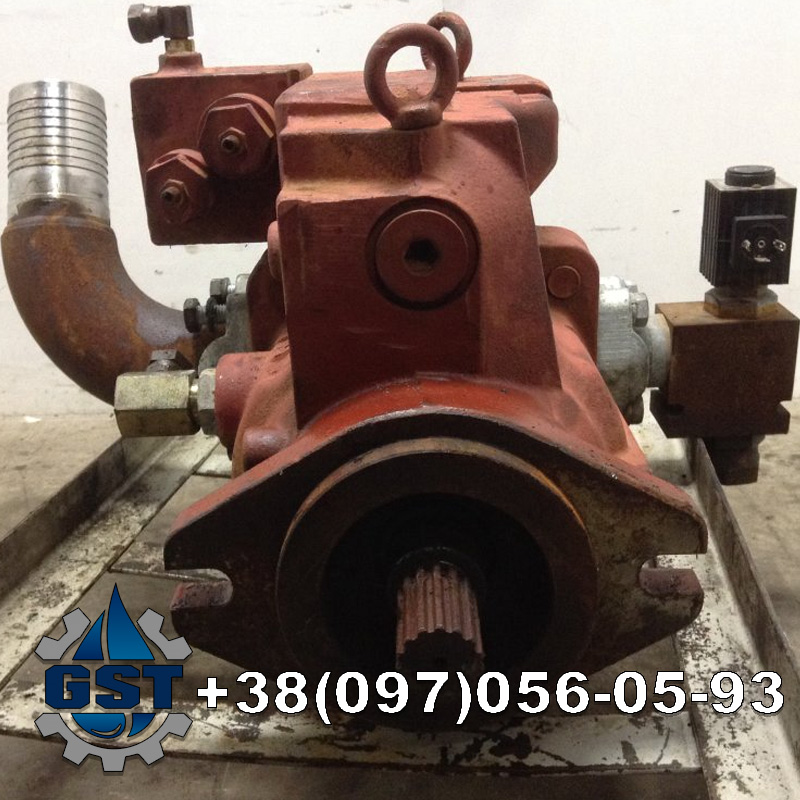 Ремонт гидромотора рециклера асфальтобетона Hanta