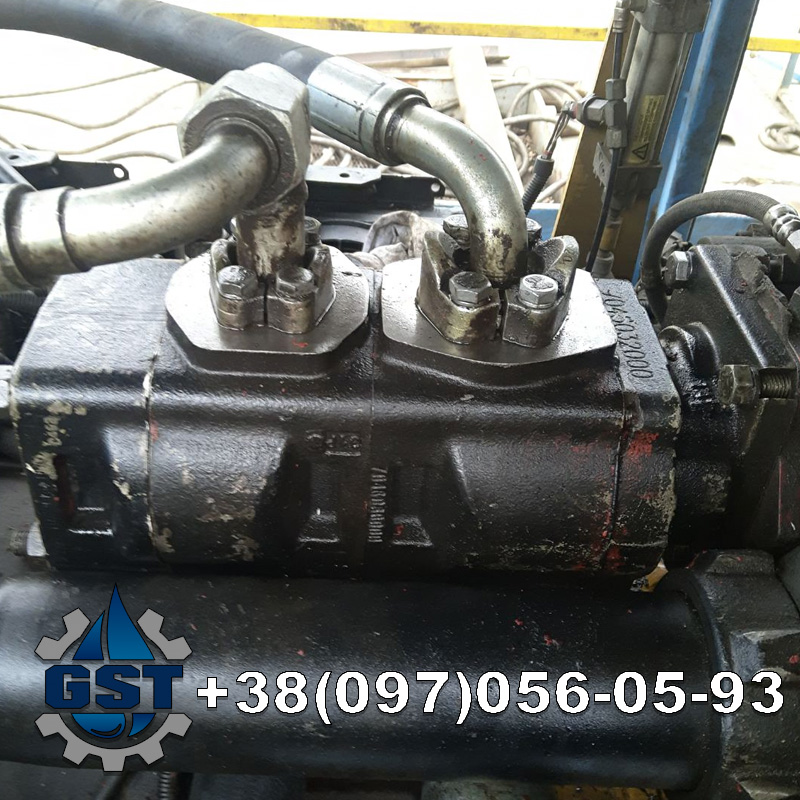 Ремонт гидромотора уплотнителя грунта LiuGong