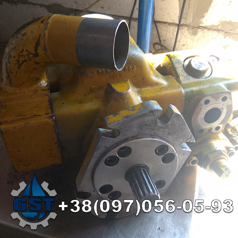 Ремонт гидромотора экскаватора-погрузчика Fiat-Hitachi