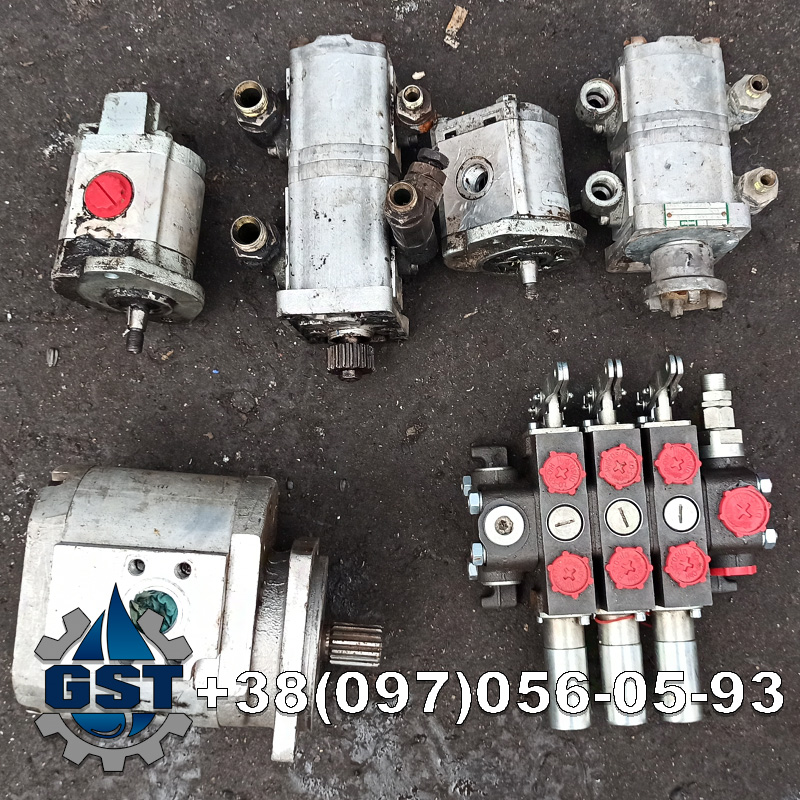 Ремонт гідронасоса екскаватора-погрузчика Fusch