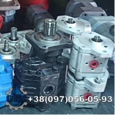 Ремонт гідронасоса экскаватора-погрузчика Haulotte