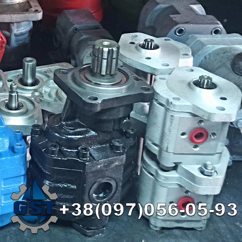 Ремонт гідромотору екскаватора-погрузчика Hanomag