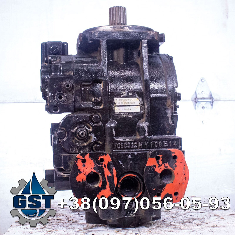 Ремонт гідромотору рециклера асфальтобетона Terex