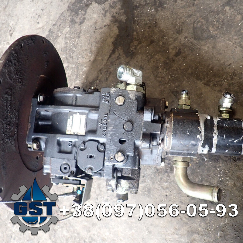 Ремонт гідронасоса рециклера асфальтобетона Wibe