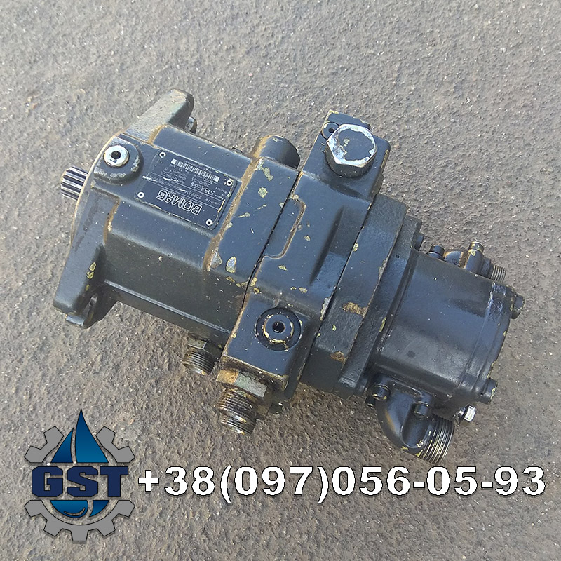 Ремонт гідронасоса рециклера асфальтобетона Altekma