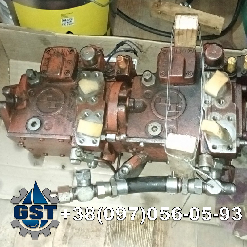 Ремонт гидромотора рециклера асфальтобетона Bernards