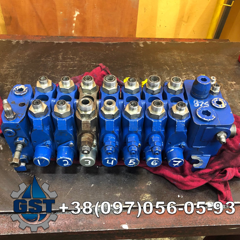 Ремонт гідророзподільника Gradall