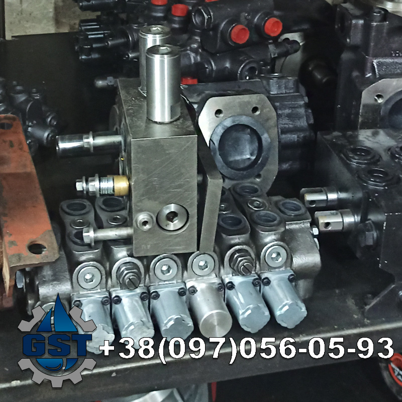 Ремонт гідророзподільника Kobelco