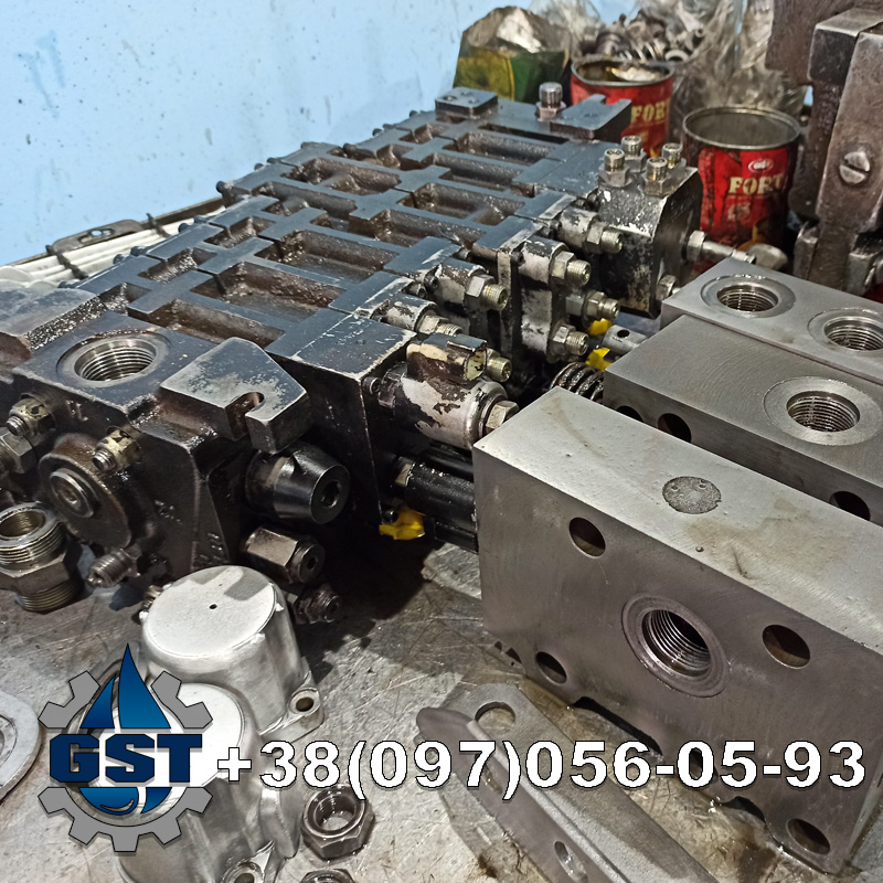 Ремонт гідророзподільника Linde