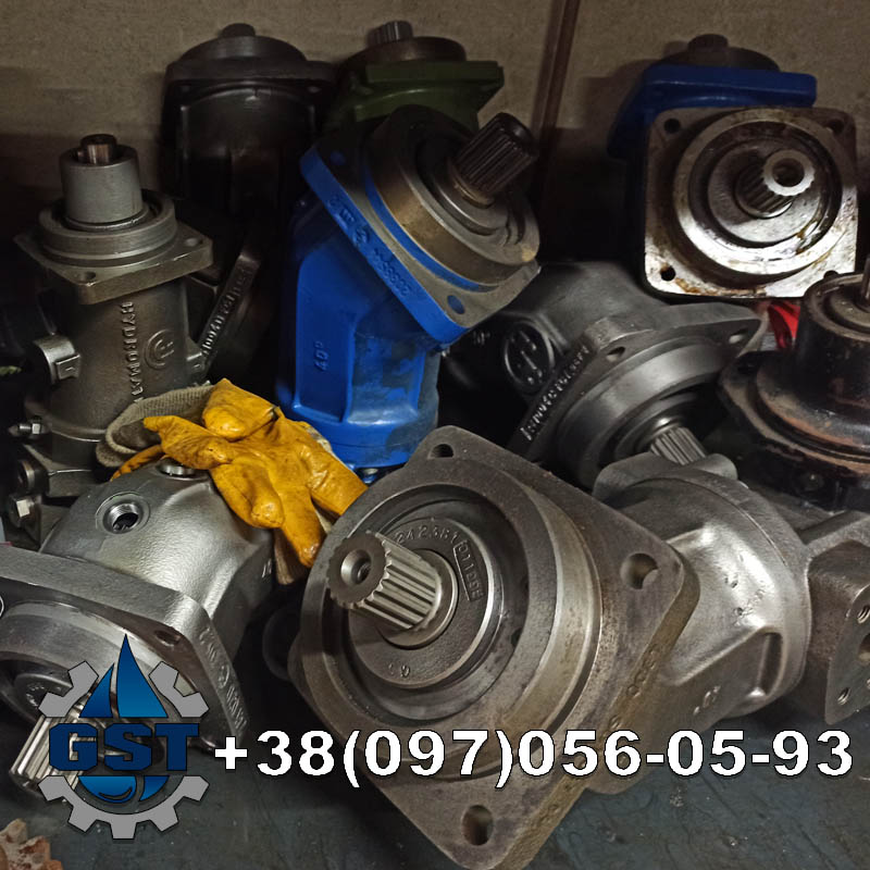 Ремонт гидромоторов щековых, роторных и конусных дробилок, мобильного грохота Extec