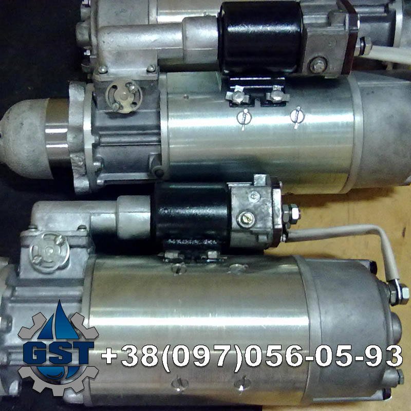 Стартер 2501.3708-21 для БІЛАЗ, КРАЗ, МАЗ, УРАЛ, ЯМЗ-236, ЯМЗ-238, ЯМЗ-240 24В, 8,2КВТ, 10Z